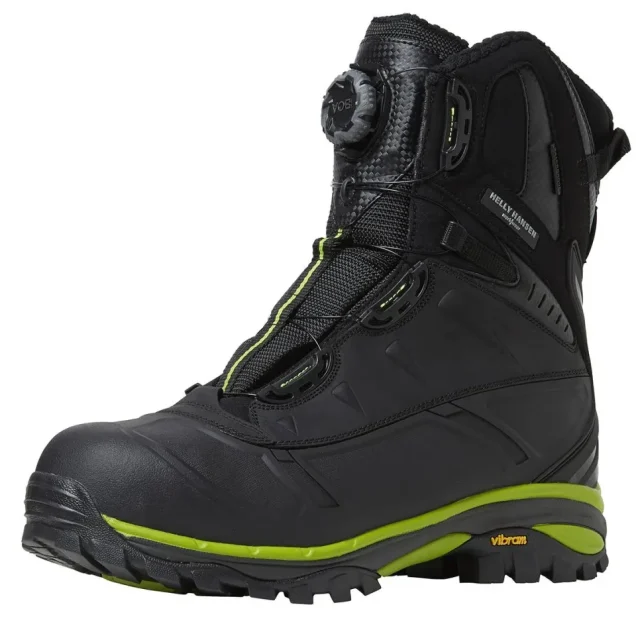 Helly Hansen Workwear Magni Vinter BOA Skyddskänga svart/lime, komposithätta 41