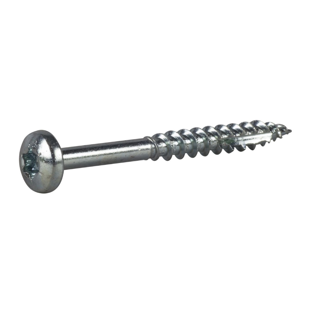 Träskruv Essdrive Kullrigt Huvud TX30 6x60mm FZB C1 10stx10pak Essve