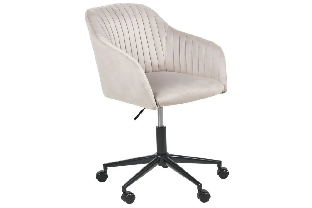 Kontorsstol Venice Beige/svart
