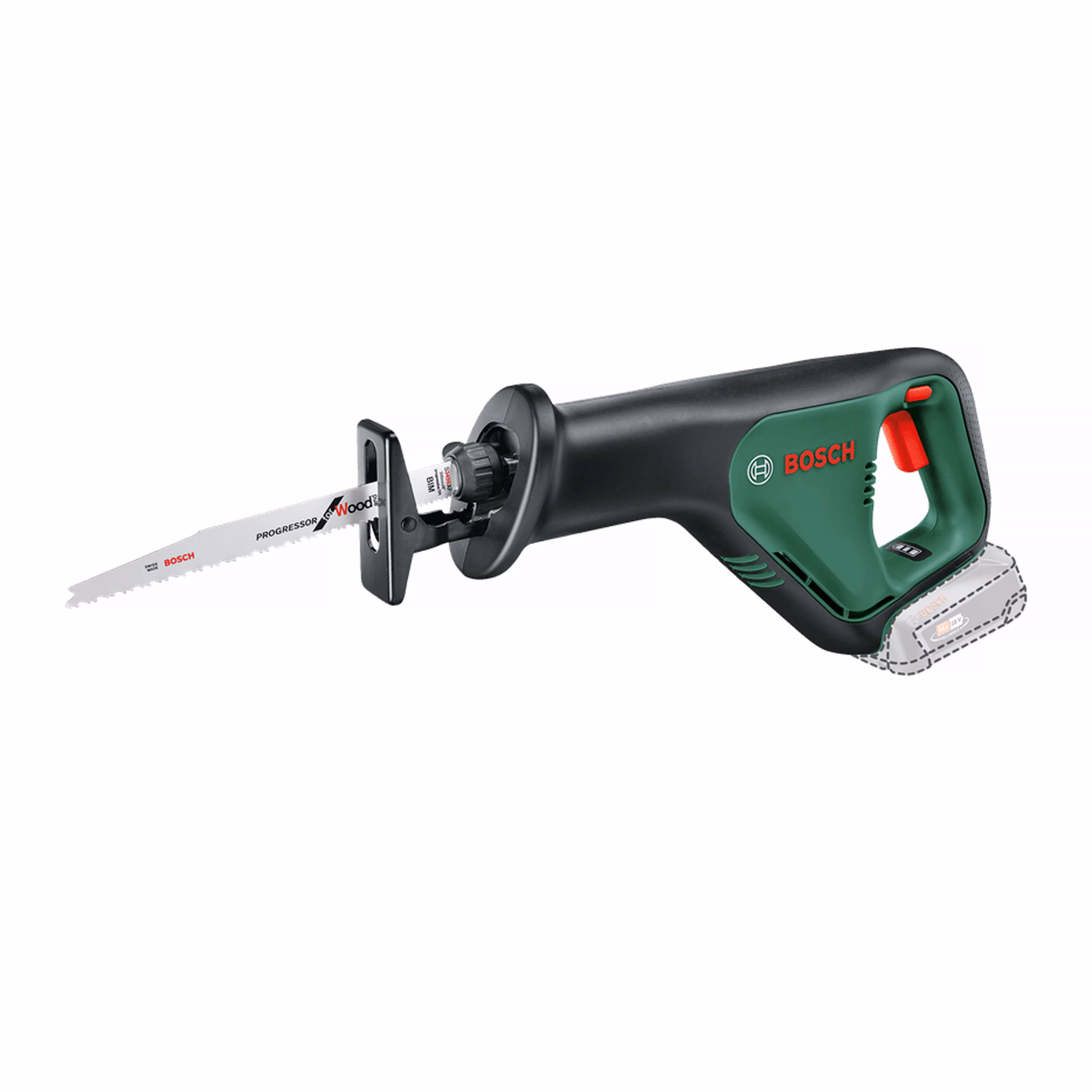 Kjøp Bosch DIY Tigersag, Advanced Recip 18, uten batteri og lader