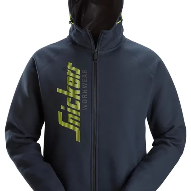 Snickers Workwear 2846-9500 Luvtröja med logga, marinblå 2XL