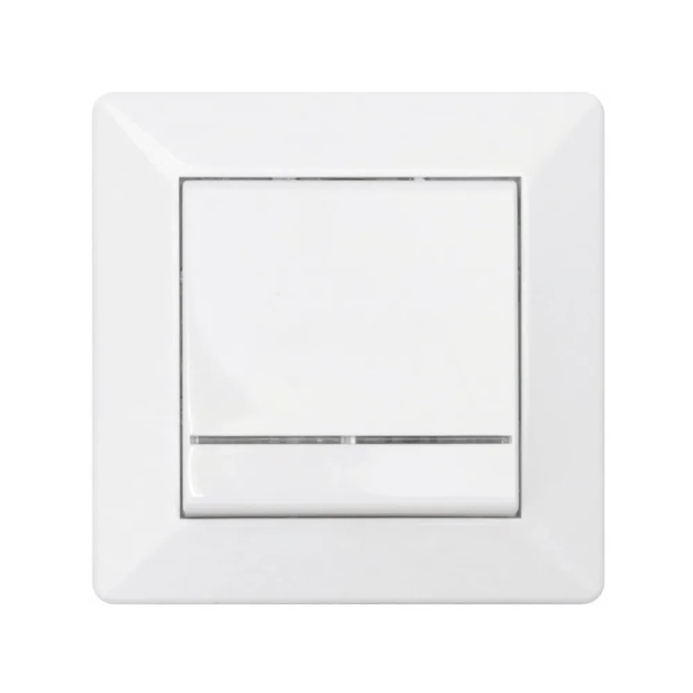 Delta Strömbrytare Med Glimlampa Tryck Ral 9001 Malmbergs 1893429