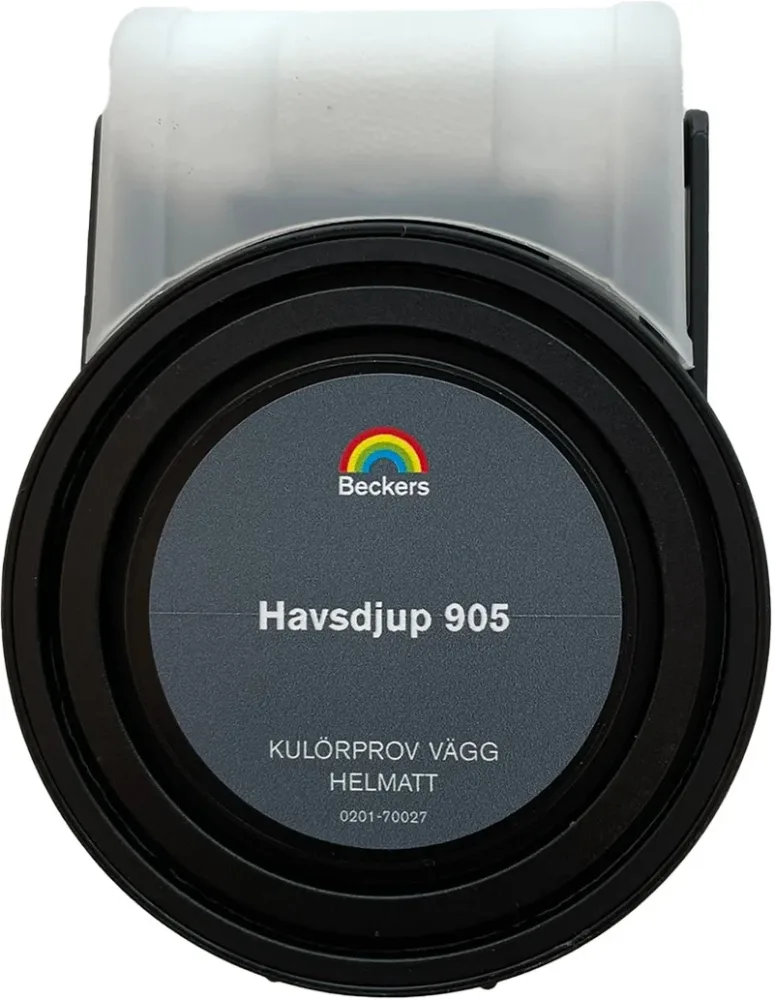 Beckers Kulörprov Helmatt 55ml Havsdjup 905 0,055 L Havsdjup 905