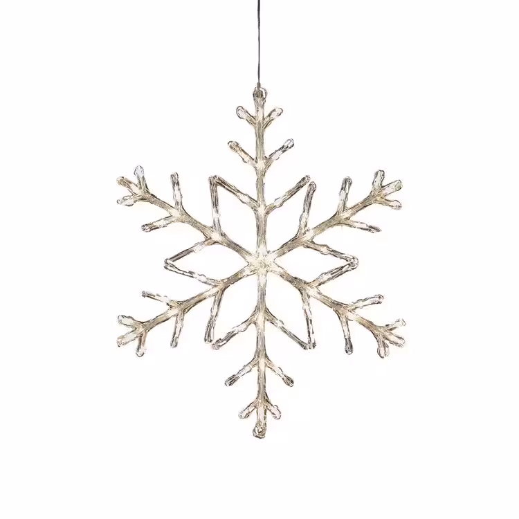 Kjøp Konstsmide Snøfnugg 60 cm, Varmhvit, LED