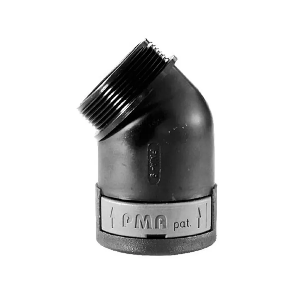 Rutab 1410660 Förskruvning vinklad 45°, PG-gänga, IP66 50-pack, Ø10 mm - Bild 2
