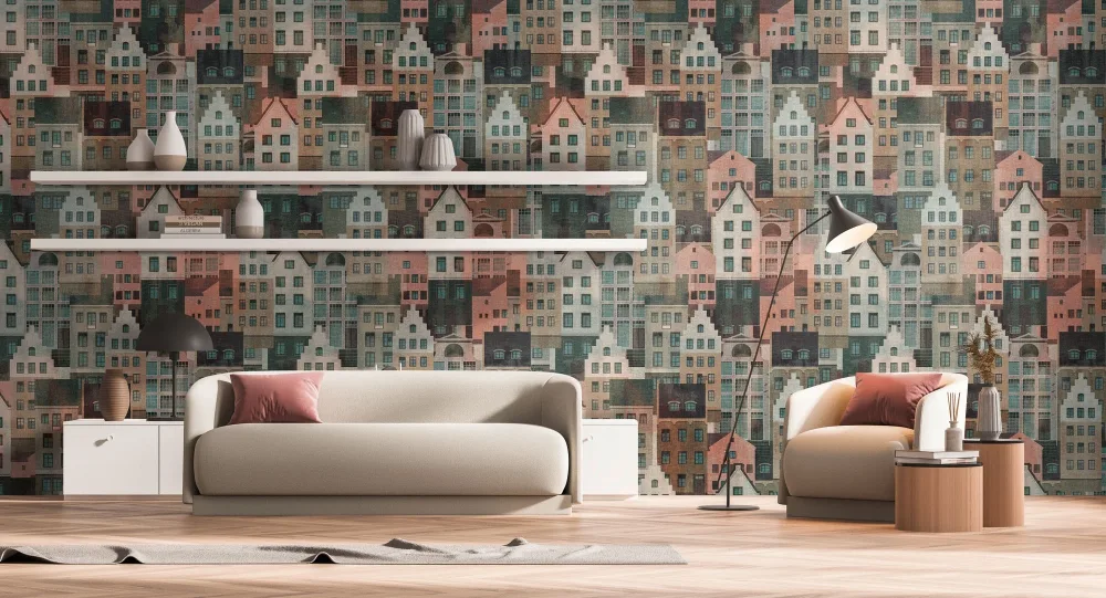 Living Walls Metropolitan Stories III 391822 Tapet Multi
