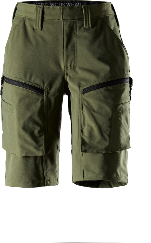 STRETCHSHORTS DAM SW KHAKIGRÖN STL 50