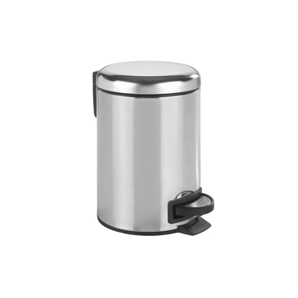 Pedalhink Leman Softclose Blank, Krom, 3L | Stuvbutiken