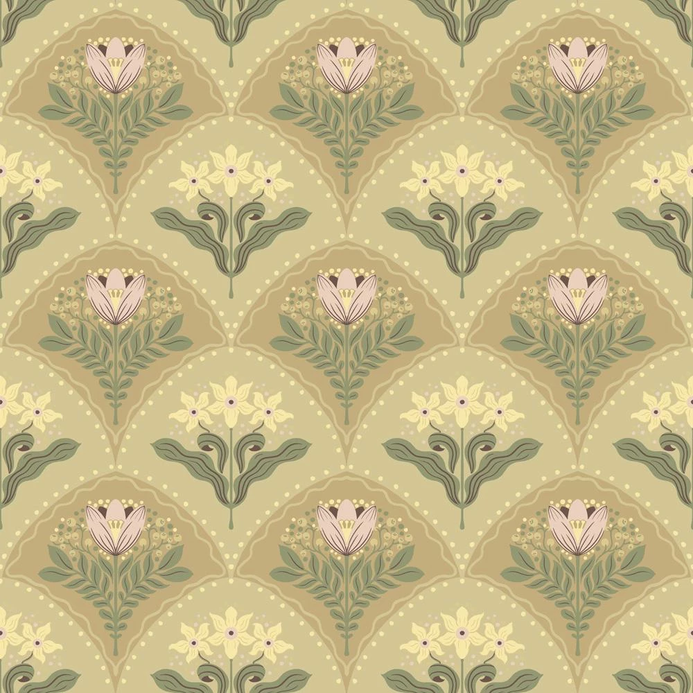 Saltviken Maj 48016 Ljusblå Tapet - Midbec | Stuvbutiken - Bild 3