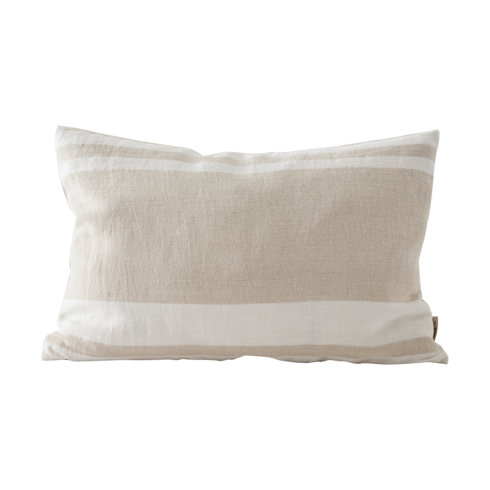Jules kuddfodral, Natural stripe, 40x60 cm