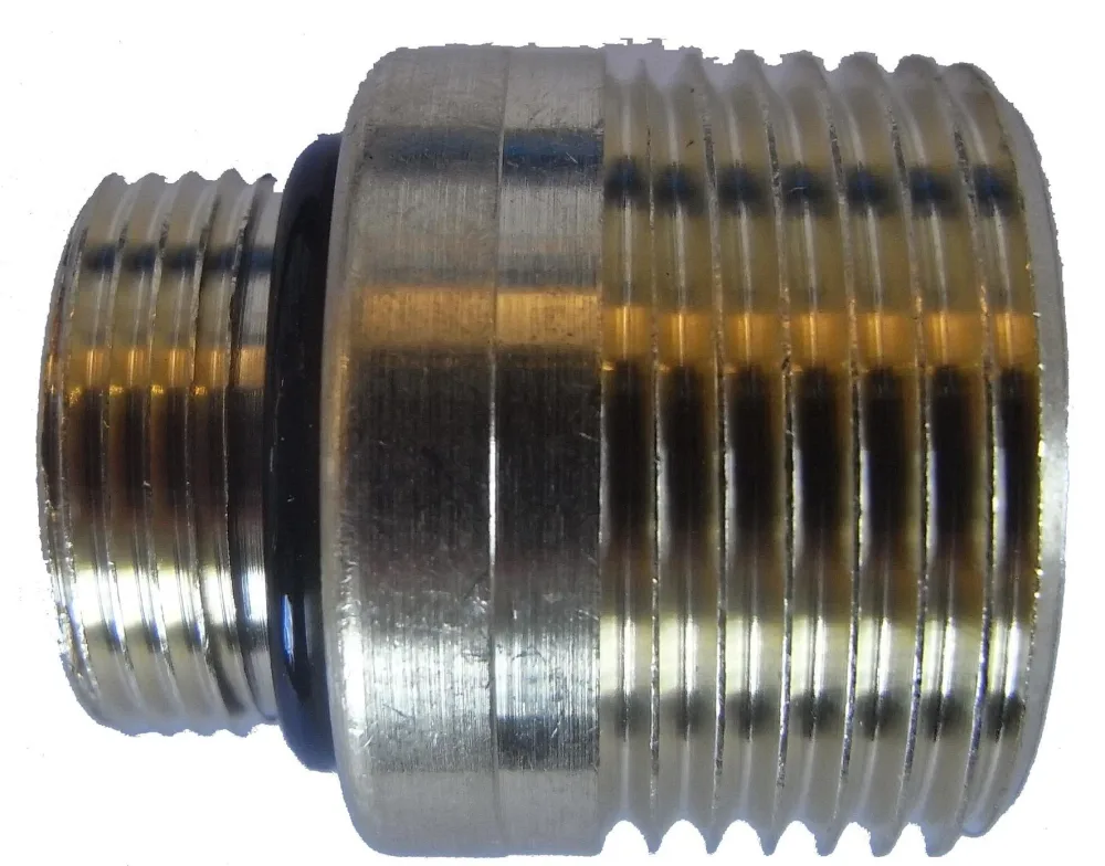 MMA 9001238 Övergångsnippel mot rörnät M18 x 1,5 mm - Bild 2