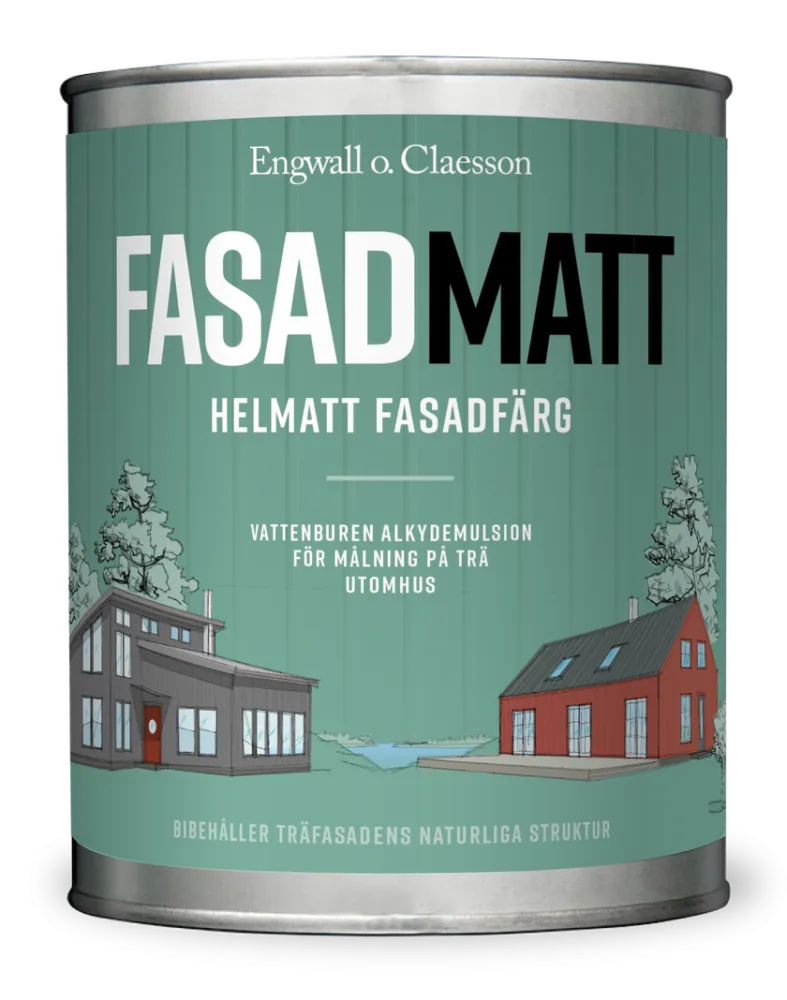 Lasol Fasadmatt 1 L Valfri Kulör