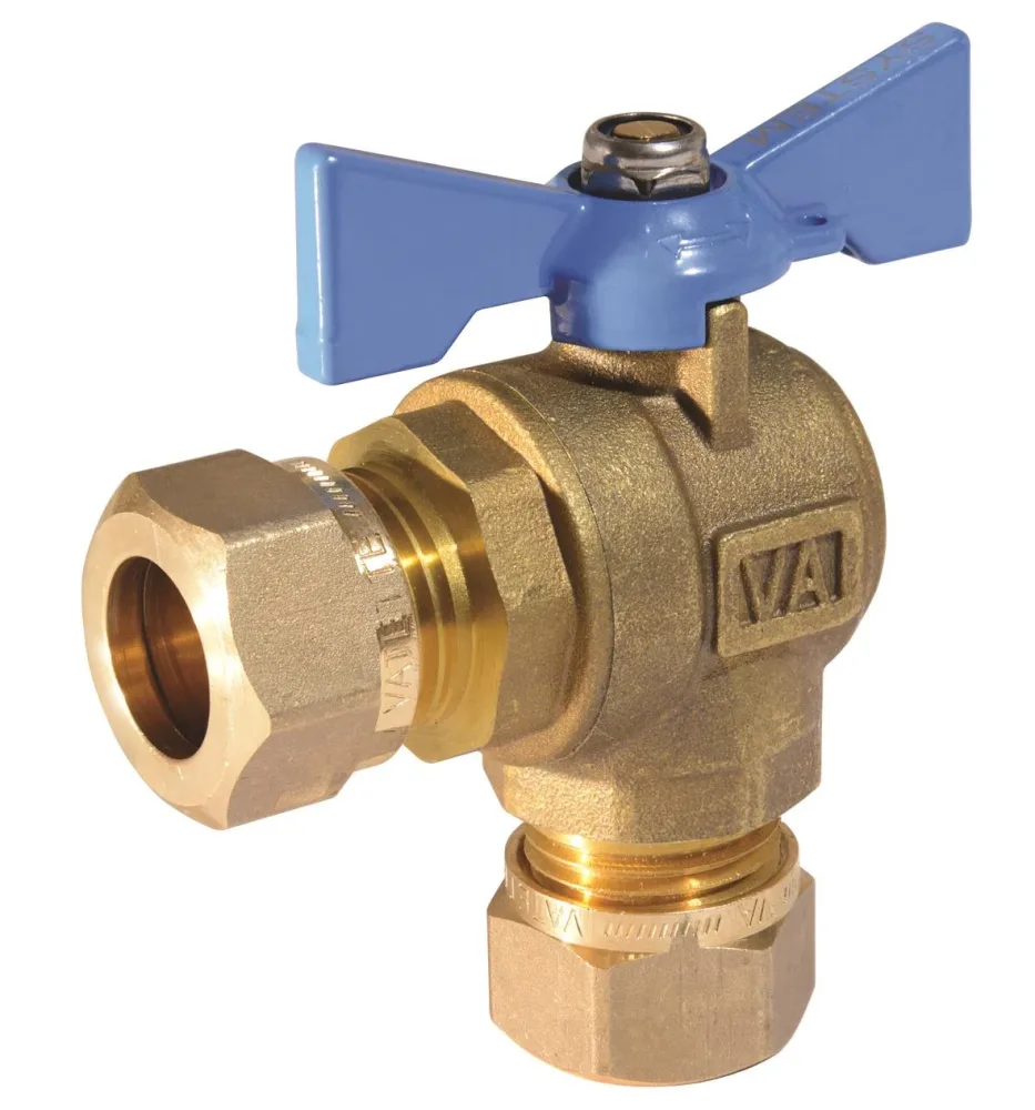 Vatette FG084110042 Kulventil vinkel, 22 mm