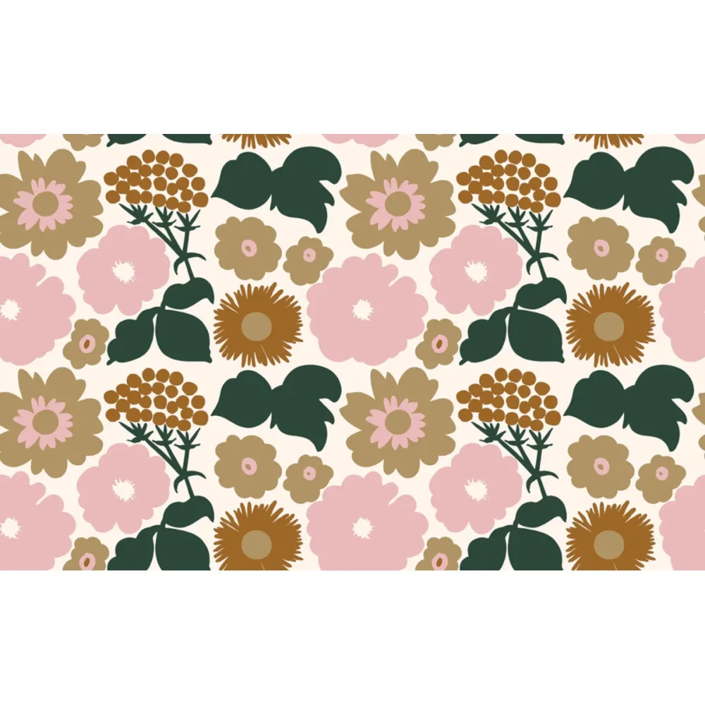 Marimekko 7 Kukkatori 25930 Rosa Tapet - Midbec | Stuvbutiken - Bild 2