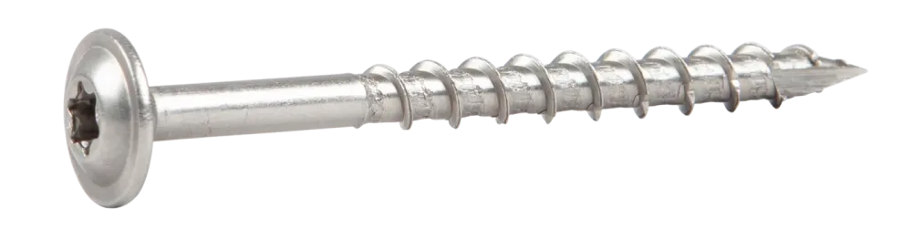 ESSVE 113310 Träskruv WAF, TX30, 6 mm Ø, A4, 50-pack 90 mm - Bild 2