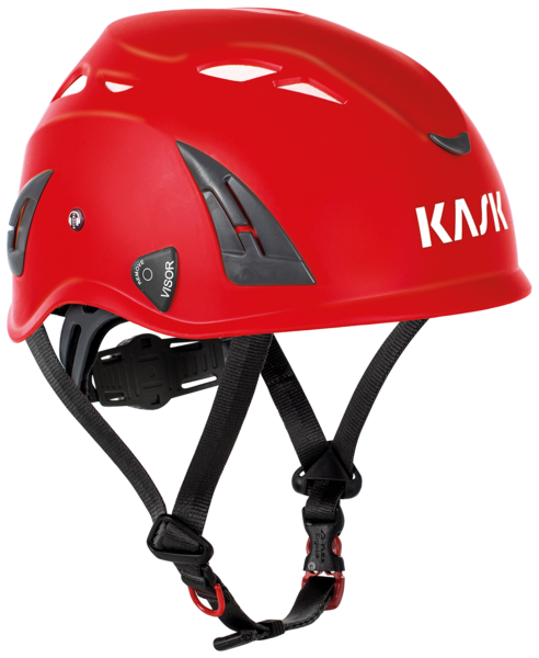 HJÄLM PLASMA AQ KASK RÖD