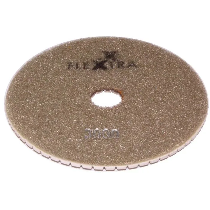 Flexxtra 100.248 Diamantslipskiva 125 x 4 mm, våt/torr Grit 400