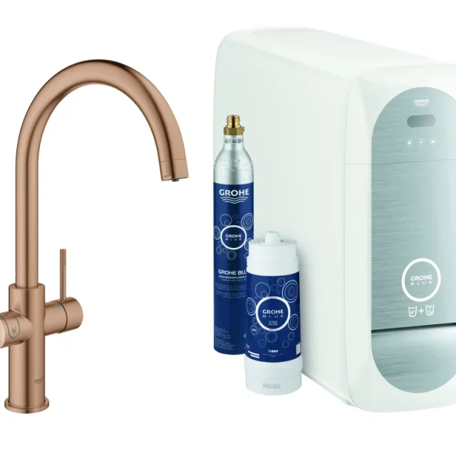 Grohe BLUE HOME Köksblandare Svart