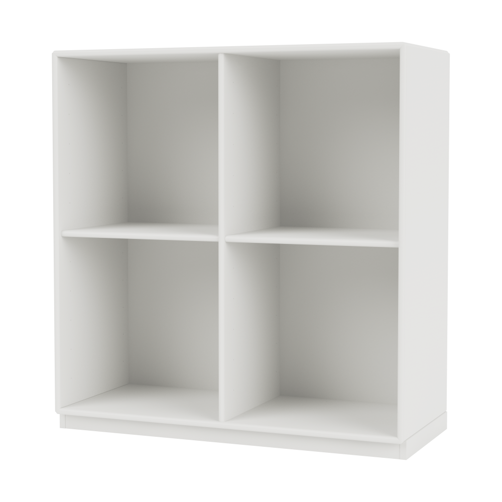 SHOW hylla 69,6x69,6 cm, sockel 3 cm, 01-White