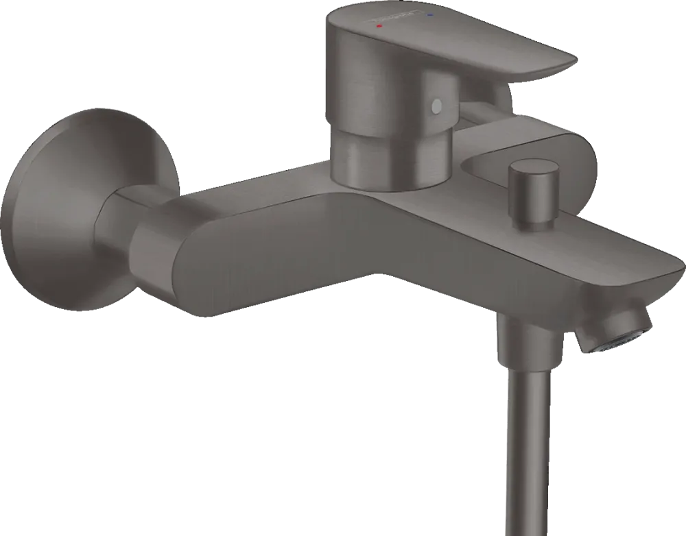 Hansgrohe Talis E Kar-/duschblandare 150 c/c Borstad svart krom - Bild 2