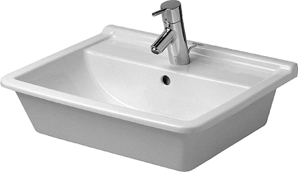 Duravit Starck 3 Tvättställ infällt, 560x465