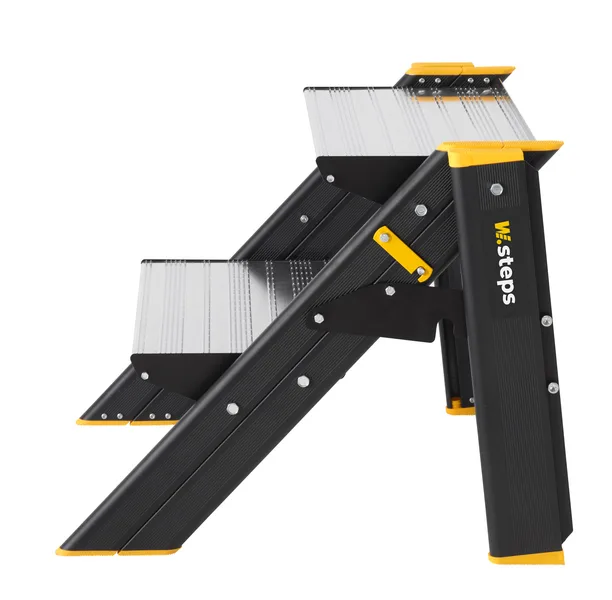 W.steps 5000+ Stegpall med certifierat aluminium 4 steg