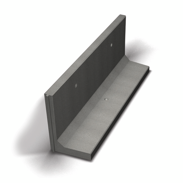 MUR BENDERS L-STÖD 20KN GRÅ1200X2000 A, 1200X2000MM 2857207A