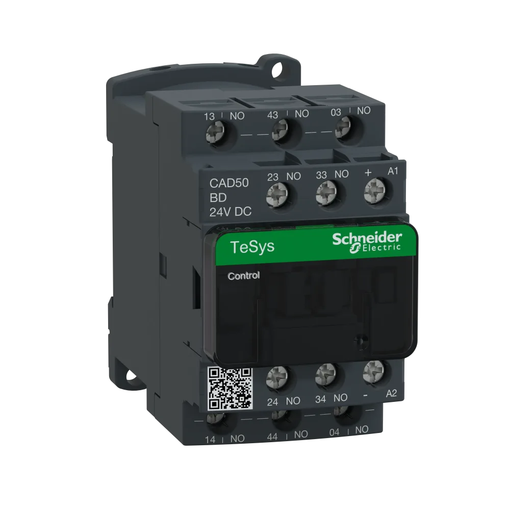 Schneider Electric CAD32BL Hjälprelä 24 VDC, 10 A 3 Sl + 2 Br