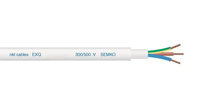 NKT EXQ XTRA Installationskabel 5G2.5 mm², 300/500V 50 m, ring