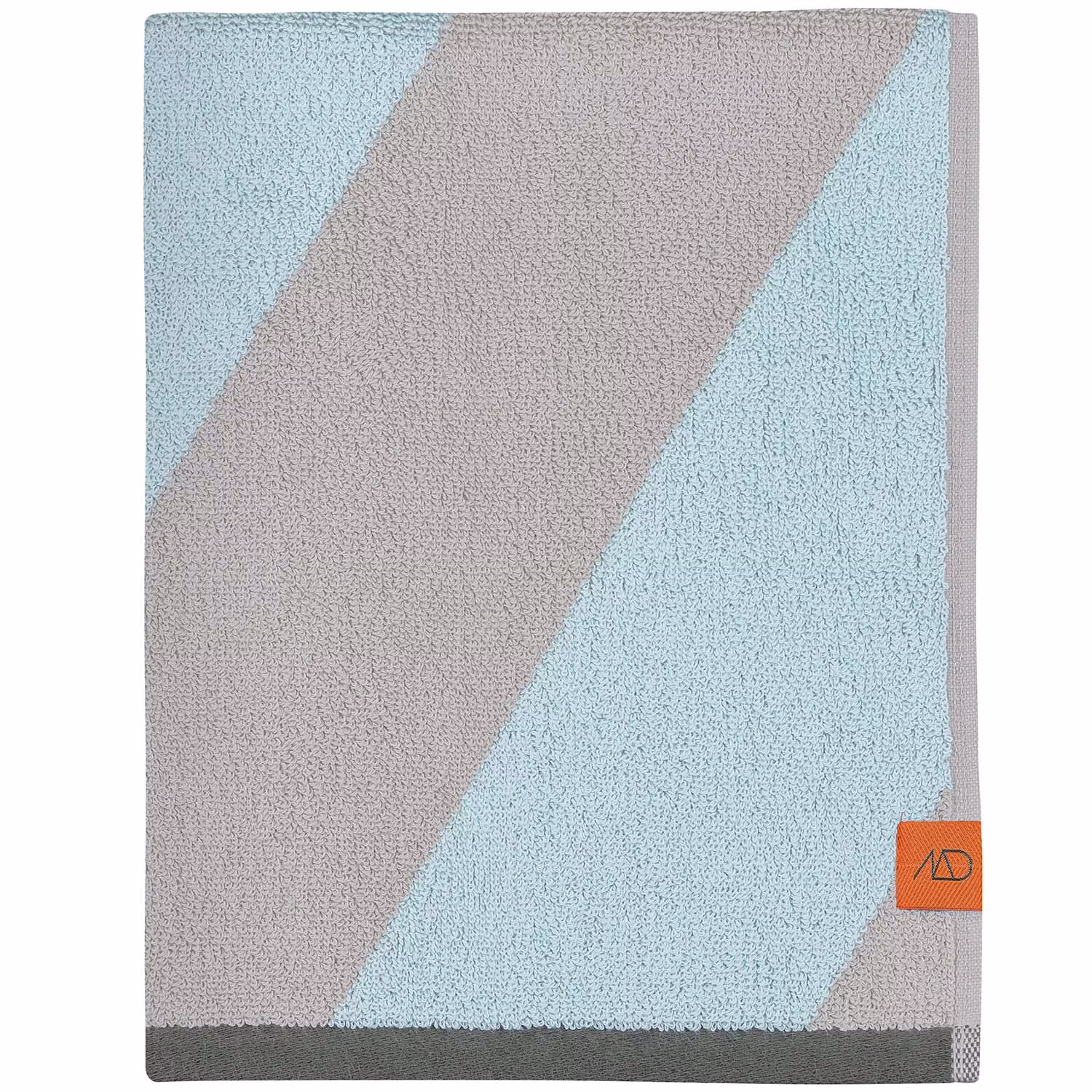 Diagonal Badhandduk 70x133 cm, Mint