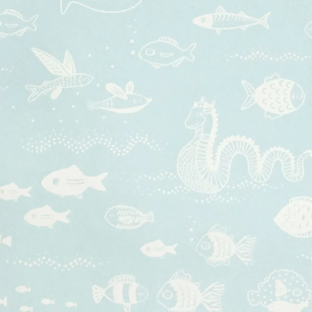 Treasure For Every Little Nook The big Blue 119-01 Blå Tapet | Stuvbutiken - Bild 2