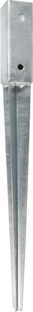 ESSVE 951690 Stolpspjut 2 mm, varmförzinkad 76 x 76 x 750 mm