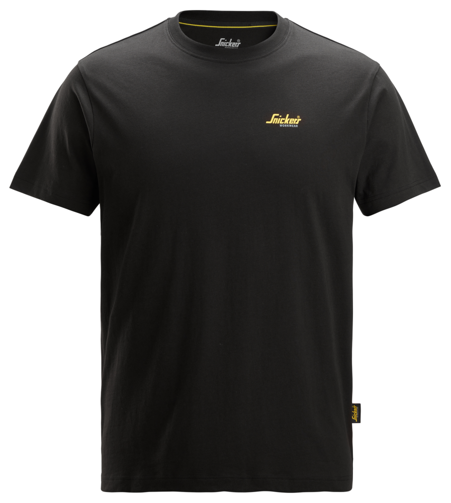 T-SHIRT LITEN LOGGA SVART STL 4XL