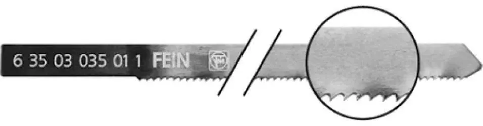 Fein 63503088011 Sticksågsblad HSS, 5-pack 100 x 3 mm
