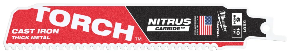 Milwaukee TCT TORCH NITRUS Tigersågblad 10T, 5-pack 300 mm - Bild 2