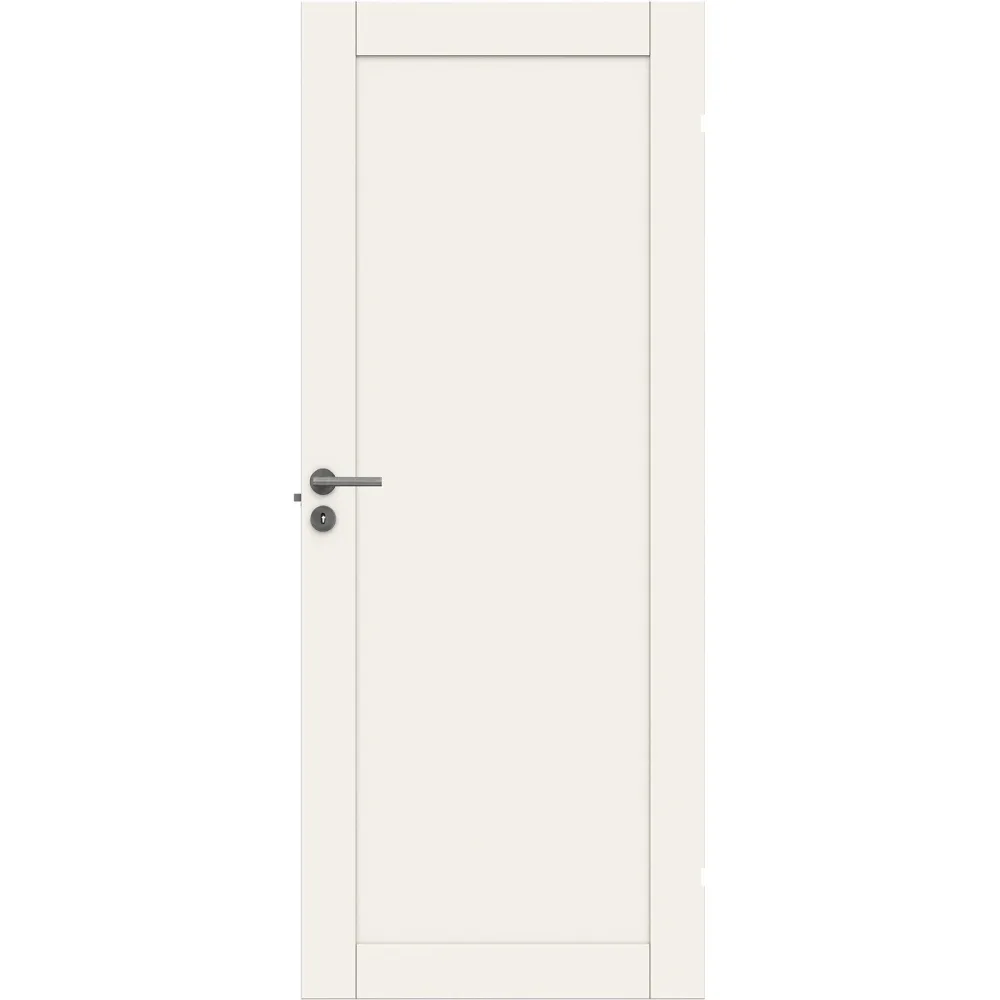 Swedoor Unique 01L Innerdörr vitpigmenterad ek 725x2040 mm