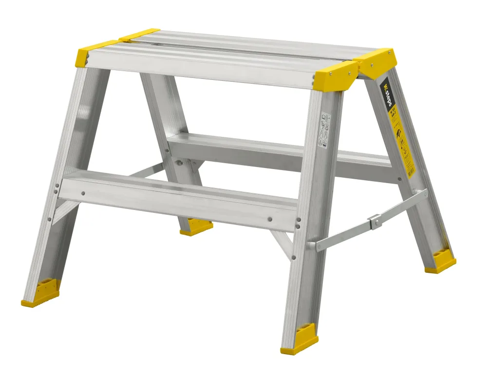 W.steps 55AB Stegpall med certifierat aluminium 4-steg