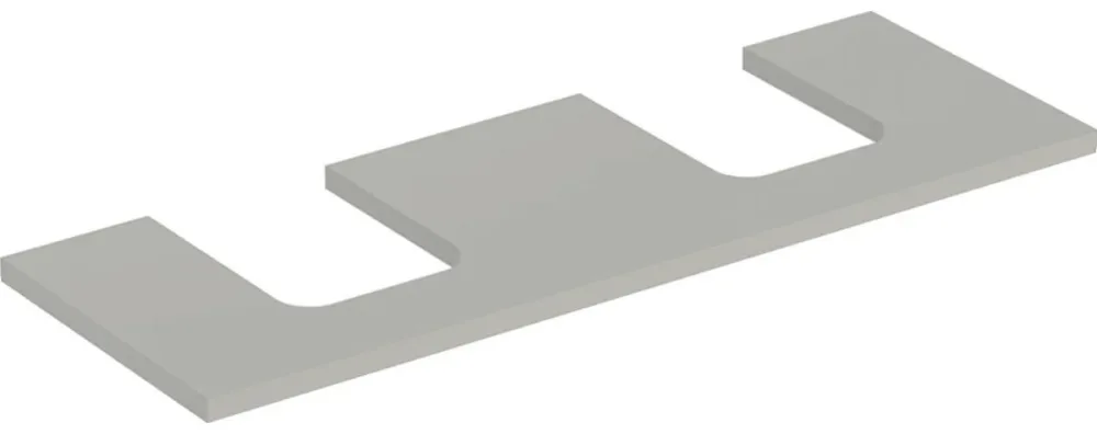 Geberit ONE 505.276.00.2 Bänkskiva 135 cm Vit, matt