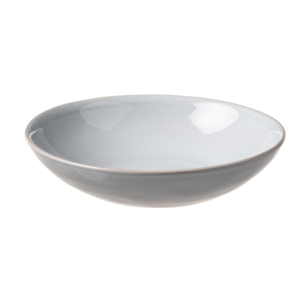 Heirol x Nosse Smooth djup tallrik Ø23 cm, Stone