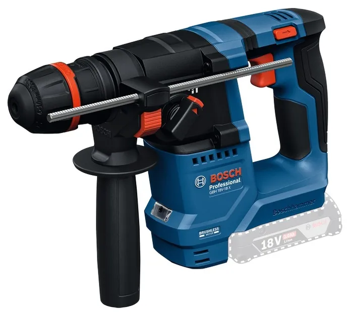 Borrhammare Batteridriven Bosch Power Tools PRO GBH 18V-18 X Solo