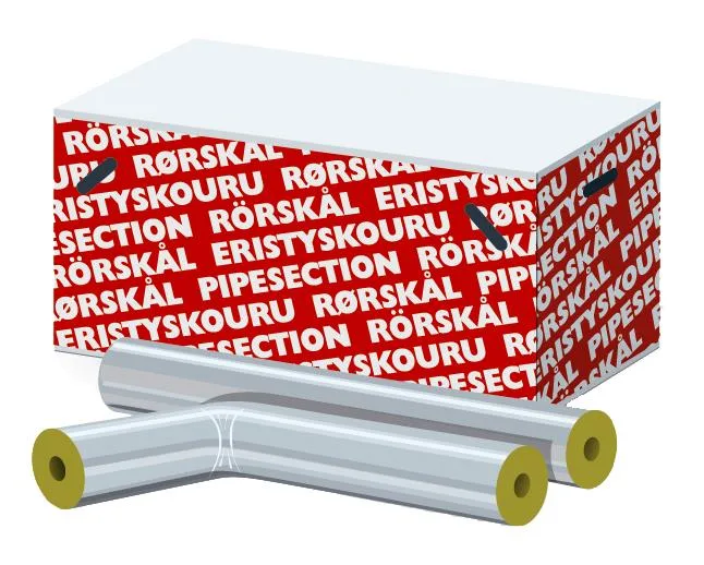 ROCKWOOL 79265 Rörskål 20 mm isolertjocklek, med tejp Ø: 42 mm - Bild 2