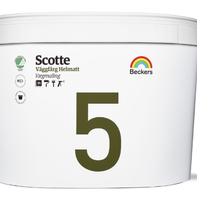 VÄGGFÄRG BECKERS SCOTTE 5 S0502-Y 4L NY2023