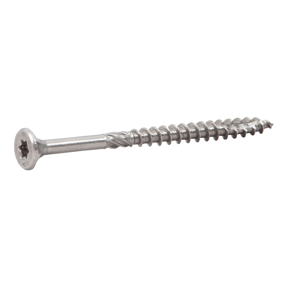 Träskruv Essdrive Försänkt 6,0x100mm Syrafast A4 C5 100st Essve