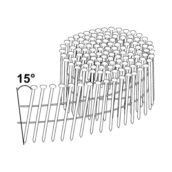 ESSVE M-Fusion Coilspik 15°, trådbandad 4500-pack, 2,5x65mm