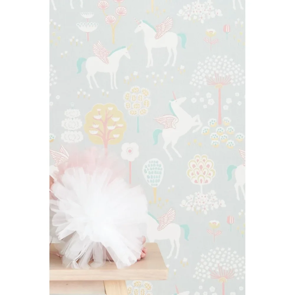 Treasure For Every Little Nook True Unicorns 116-01 Grå Tapet | Stuvbutiken - Bild 3