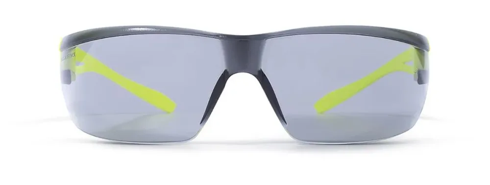 Zekler 36 Hi-Vis Skyddsglasögon grå lins, rep- och imskyddad Orangea bågar - Bild 2