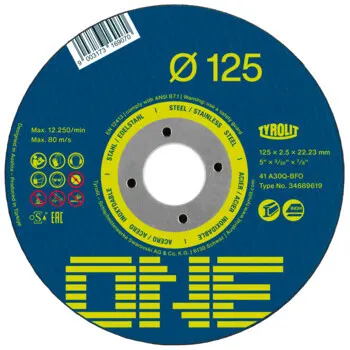 Tyrolit ONE Kapskiva 2IN1 125x2,5 mm