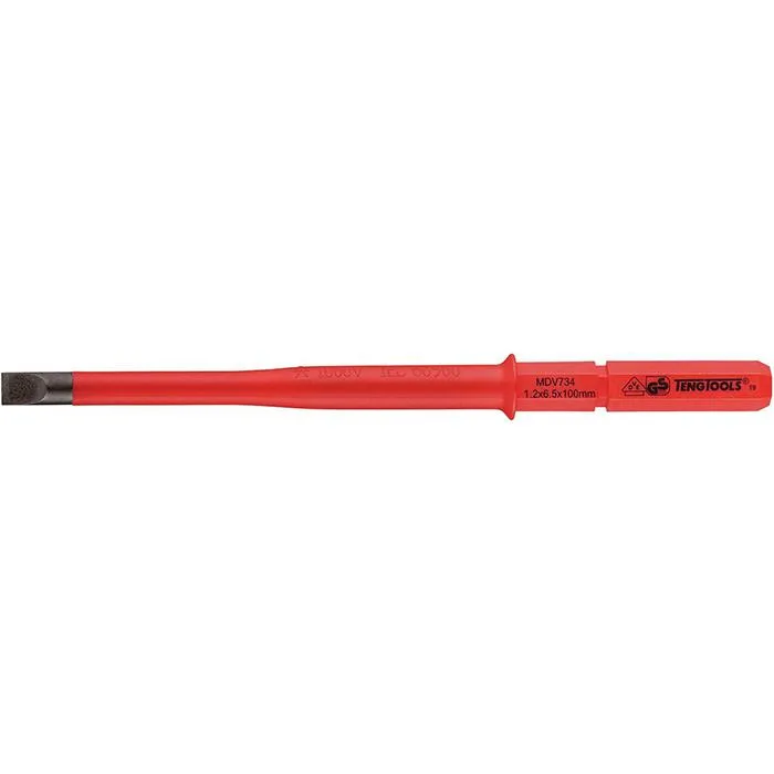 Teng Tools 282910405 Skruvmejselklinga 1.2×6.5 mm, spår