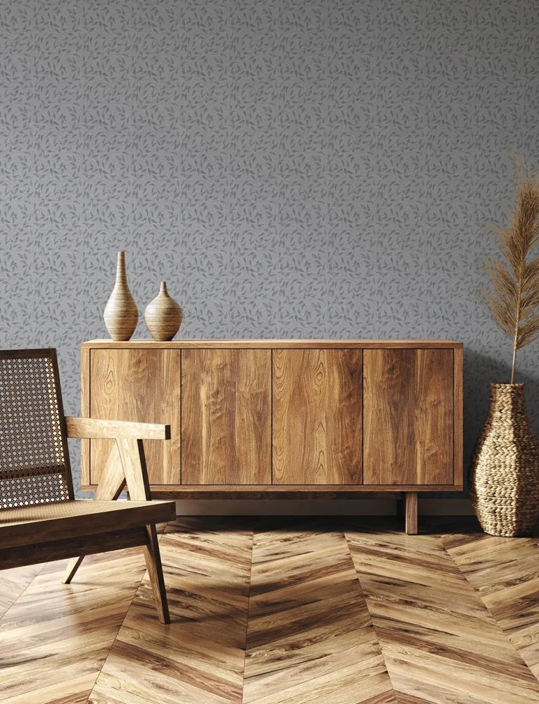 Galerie Wallcoverings Off the Wall LB25158 Tapet Tit Willow Grå
