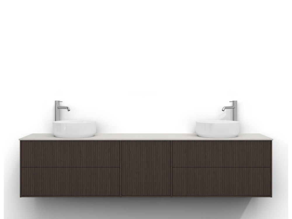 EPOS SVEDBERGS TVÄTTSTÄLLSSKÅP 200 B.ASK 2+1+2L SVL, 2+1+2L PUSH 199X45X45CM